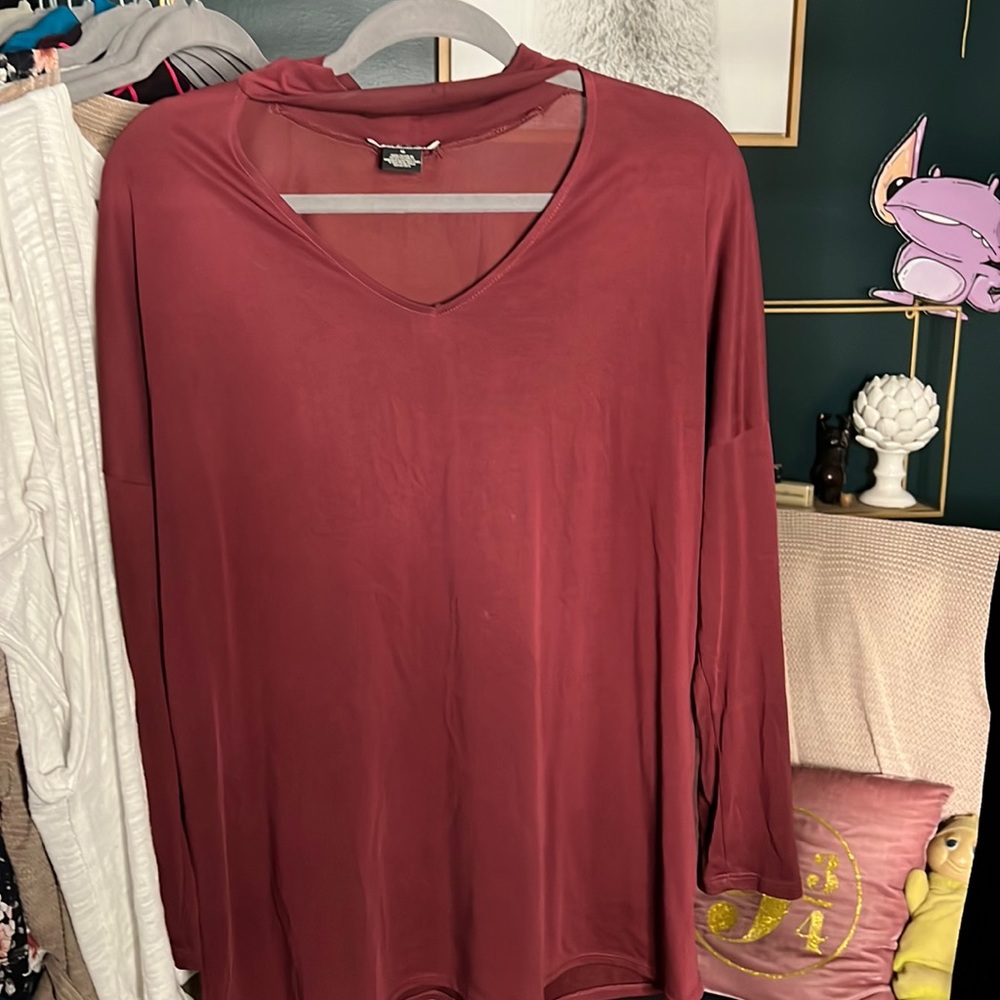 Trouvé long sleeve v neck and turtleneck top. Worn once